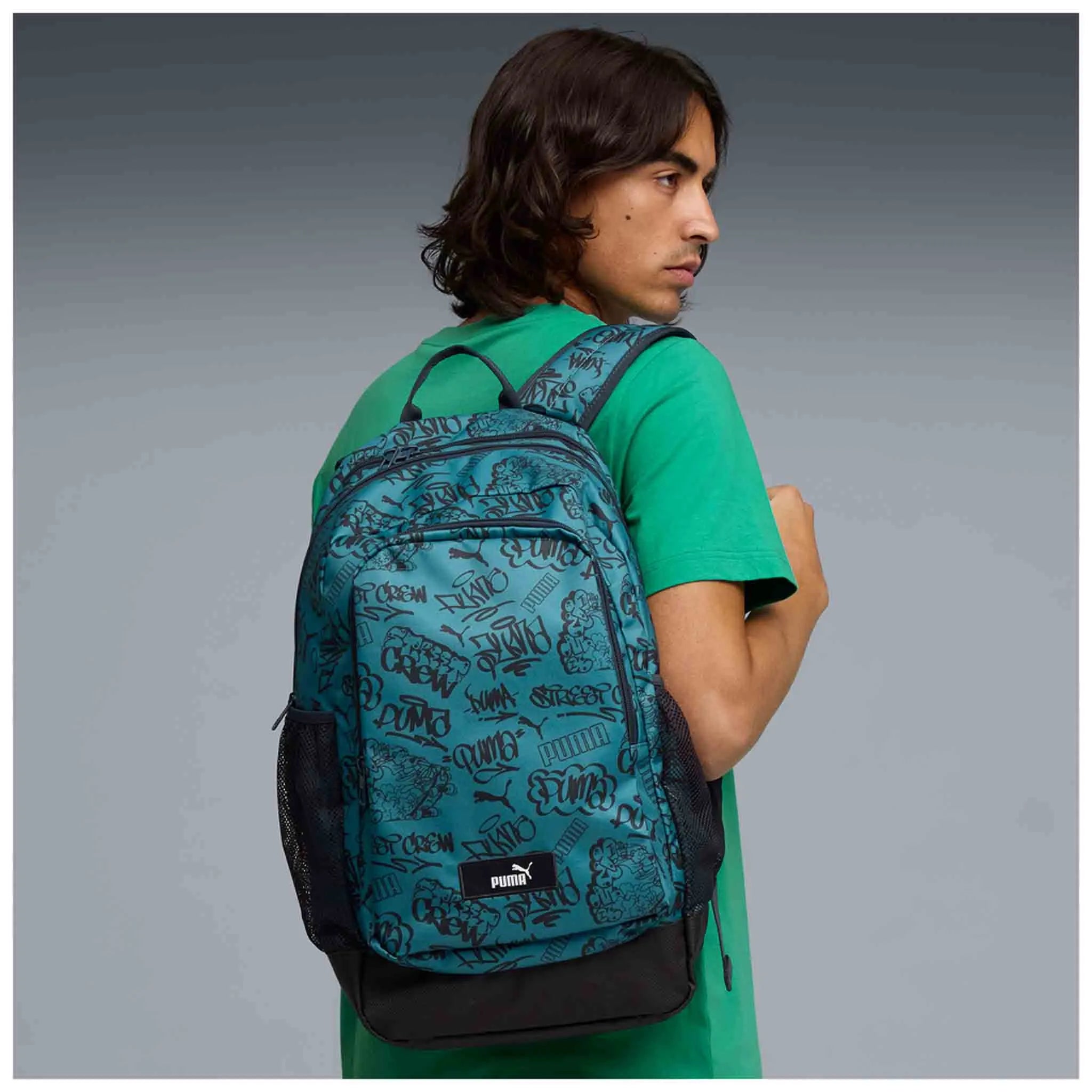 Plecak Puma Academy Aop Backpack Zielony - OSFA