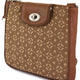 Damehåndtaske Fossil Wmns skuldertaske Marlow Signature Crossbody Brown