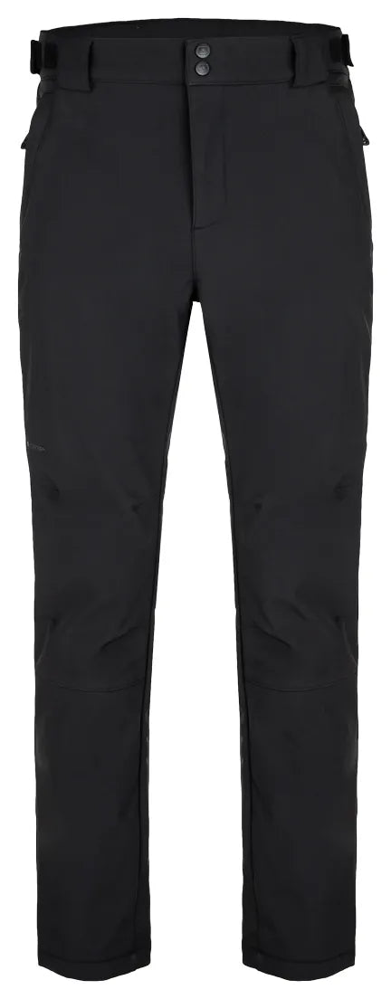 Pantaloni Softshell pentru bărbați Loap Lupran Black