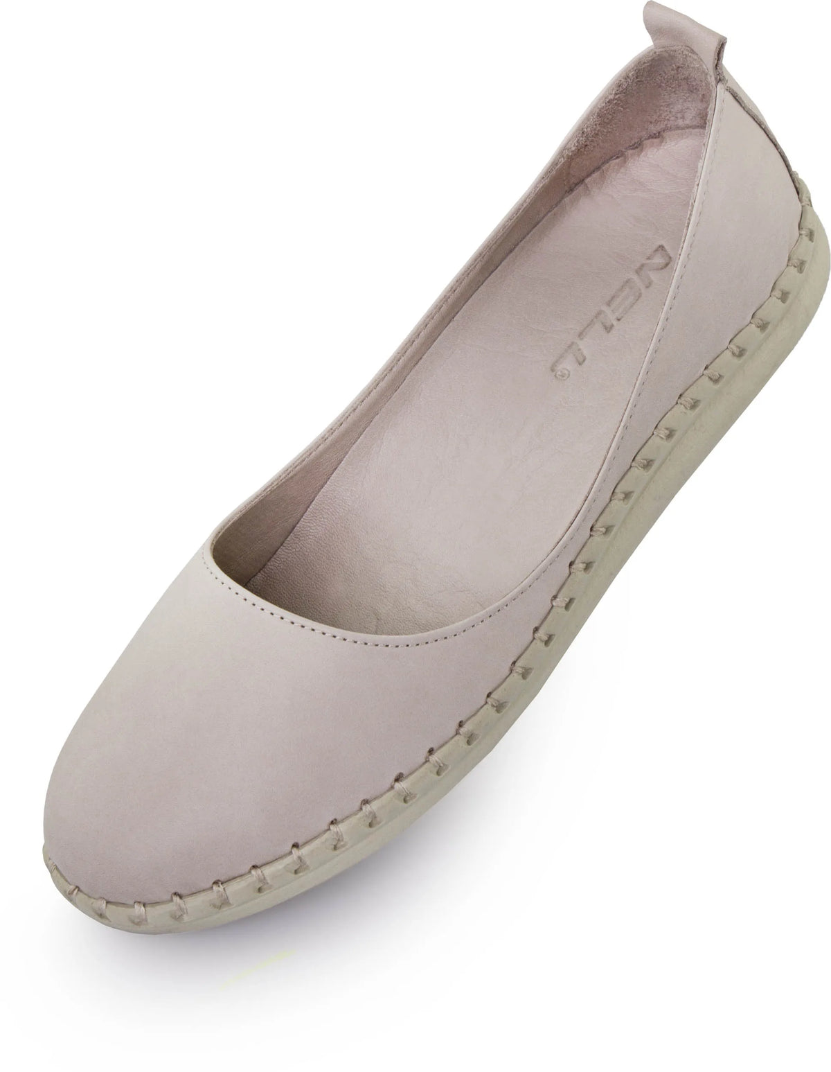 Dámske kožené baleríny Nell Aurora Grey Grey