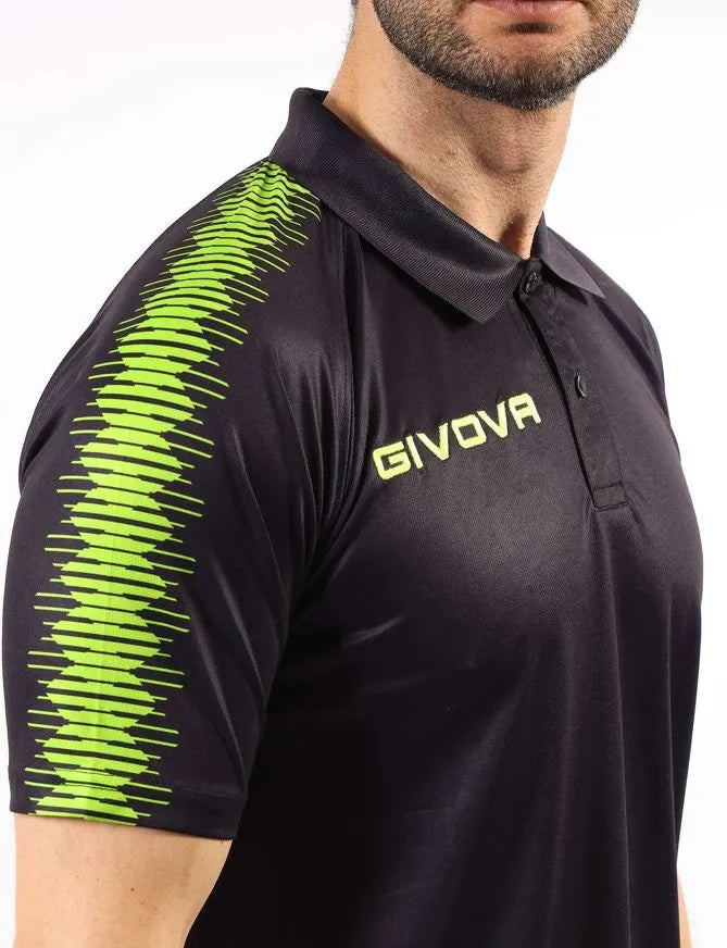 Sports Poloshirt Givova Sort