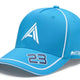 Детска шапка Williams Jr Rp Albon Blue