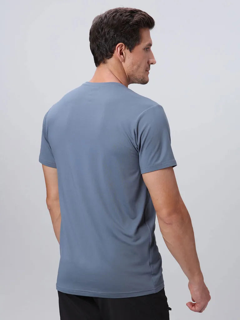 Herren-T-Shirt Loap Byrad Blau