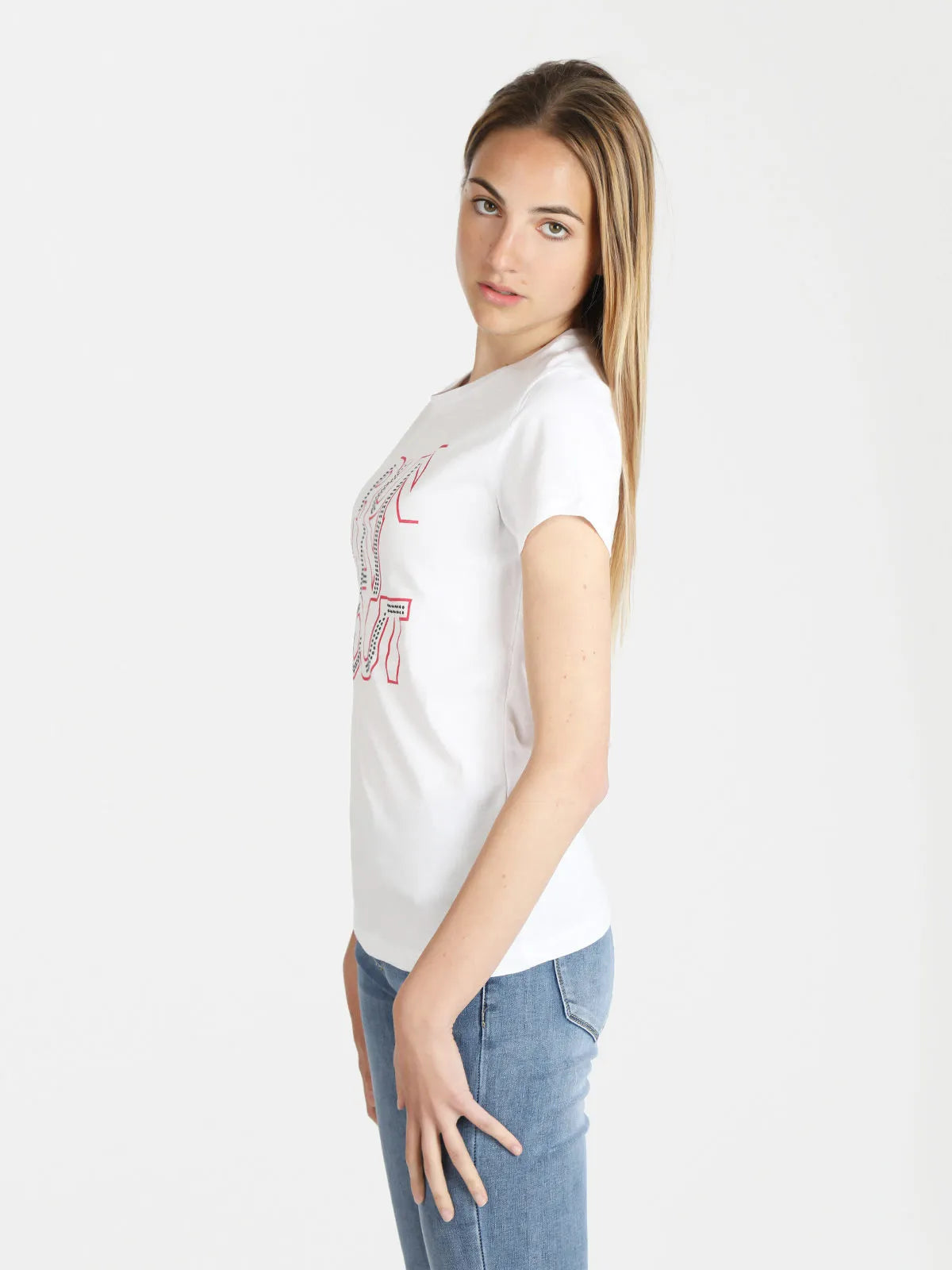 Dames-T-shirt Athl. Dpt Vera Wit
