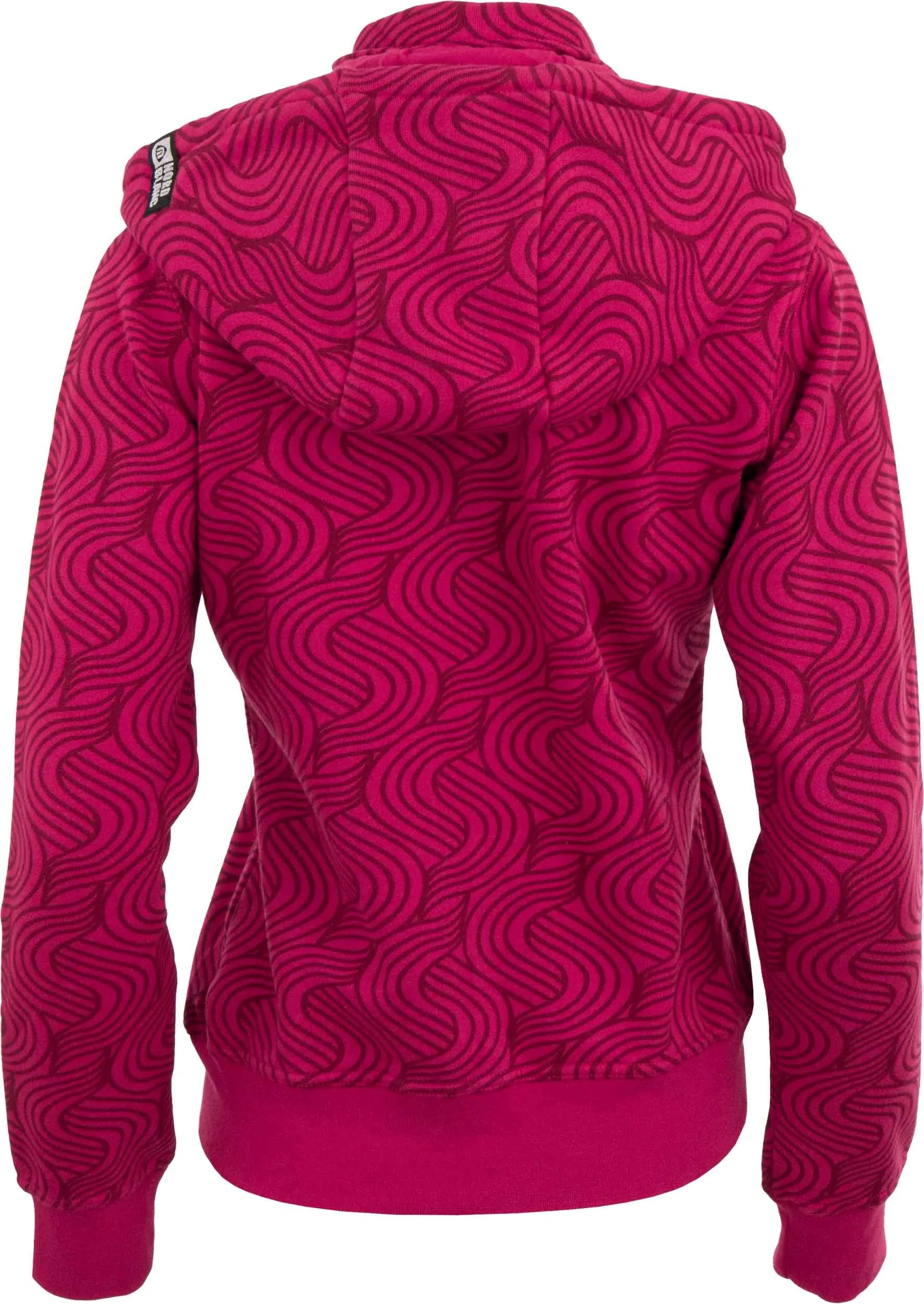 Sweat à capuche zippé femme Nordblanc rose 36
