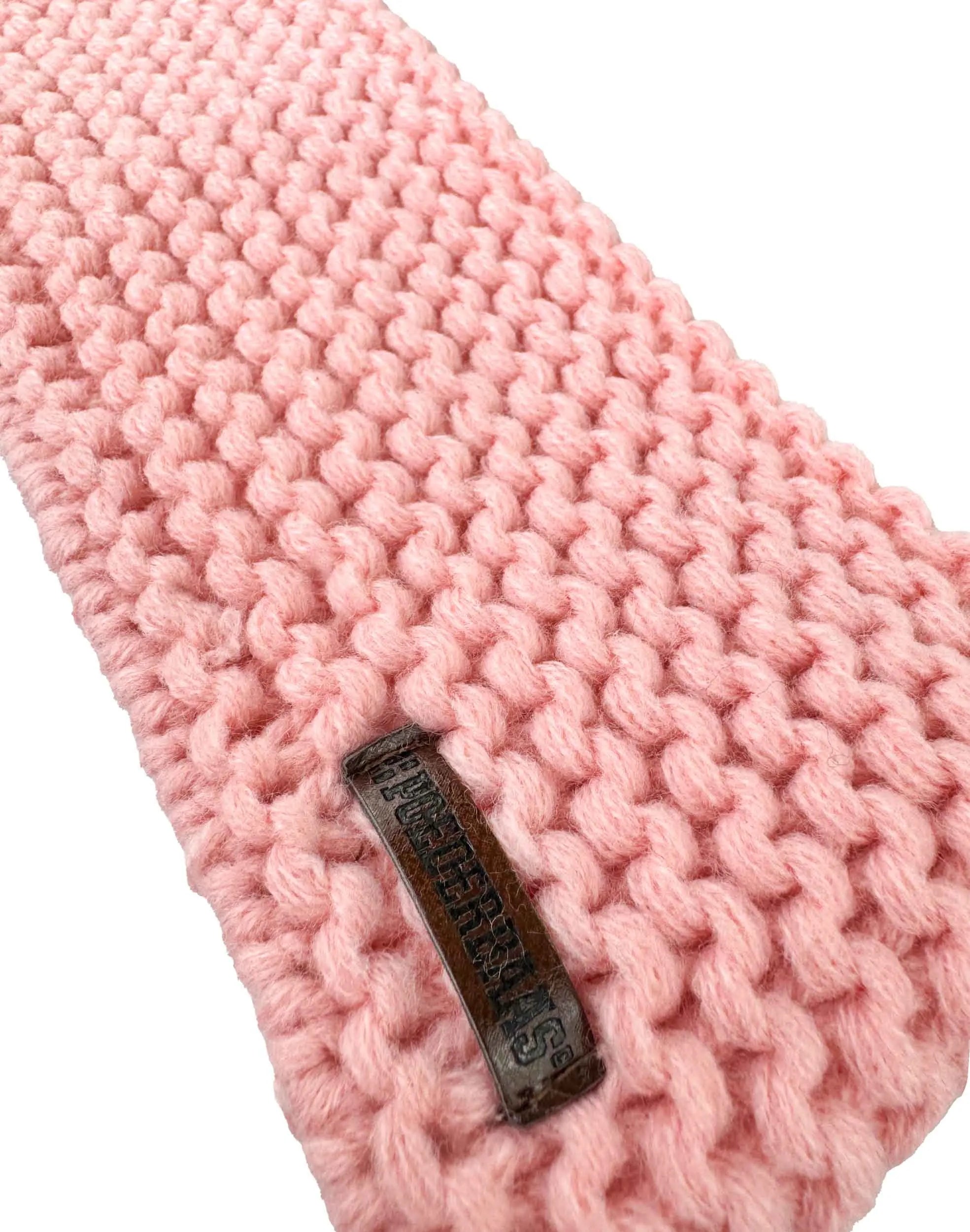 Winterstirnband Poederbaas Stirnband Rosa