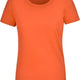 Дамска тениска James & Nicholson Vintage Shirt Orange
