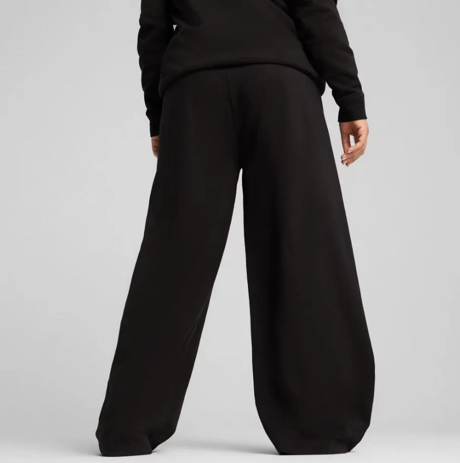 Leggings Puma Ess Small No. 1 Logó Magas derekú Straight Leggings Fekete