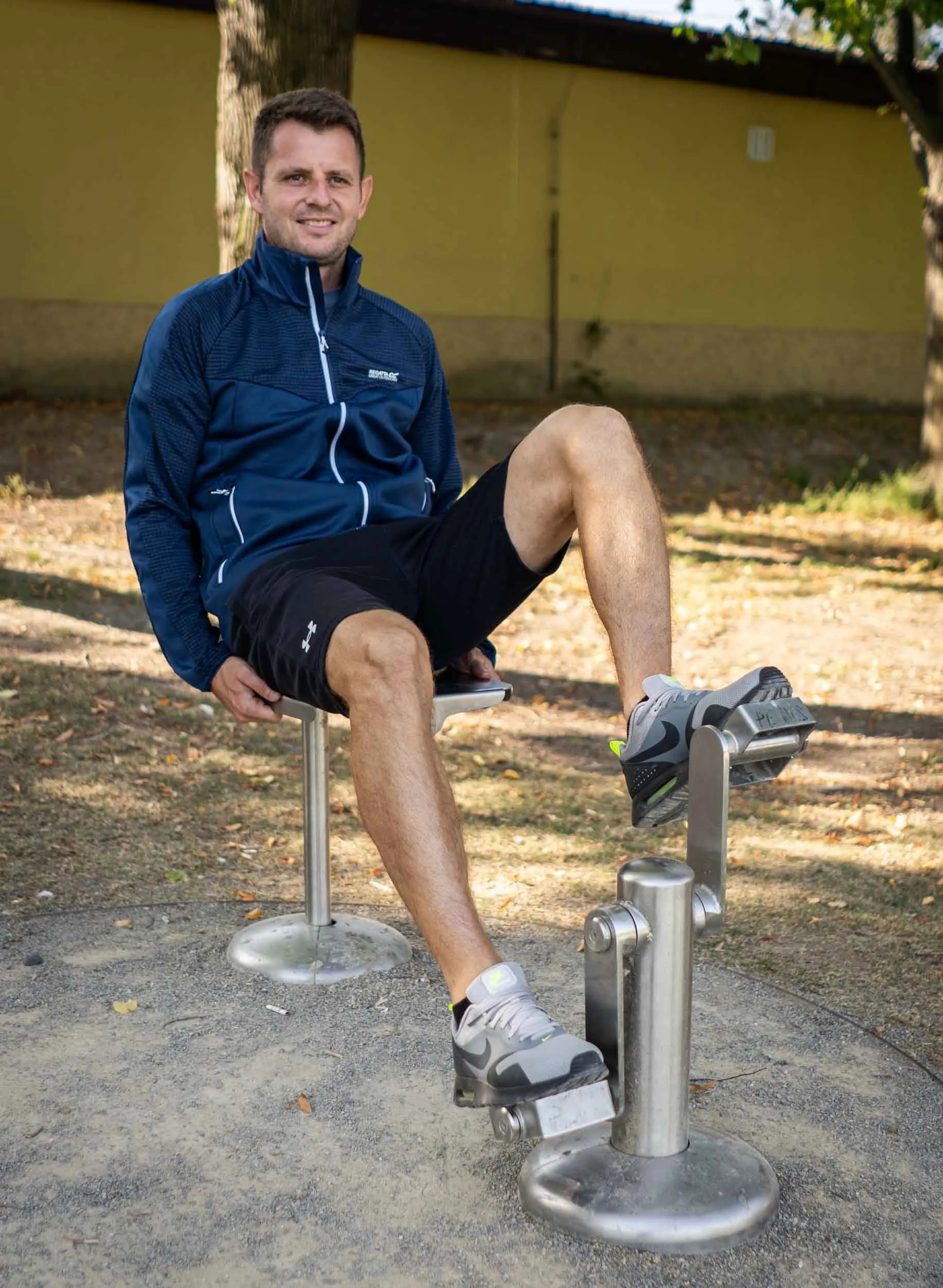 Hanorac pentru bărbați Regatta Men Yare Vi Extol Stretch Softshell Jacket Admir Blue