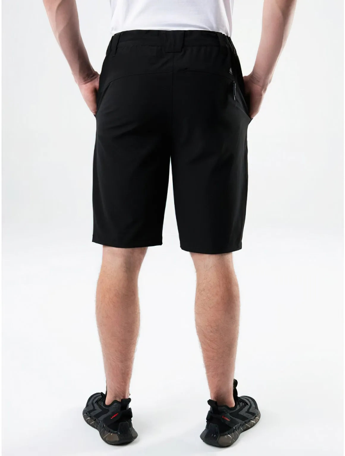 Herren-Sportshorts Loap Uzro Schwarz