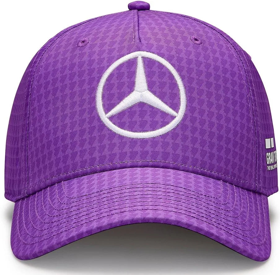 Casquette Enfant Mercedes Jr Map F1 Lh Col Driver Bb Cap Violet