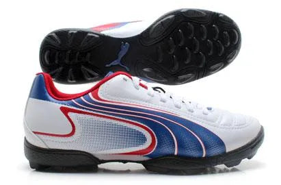 Buty piłkarskie Puma V6.11 Tarfy Junior białe