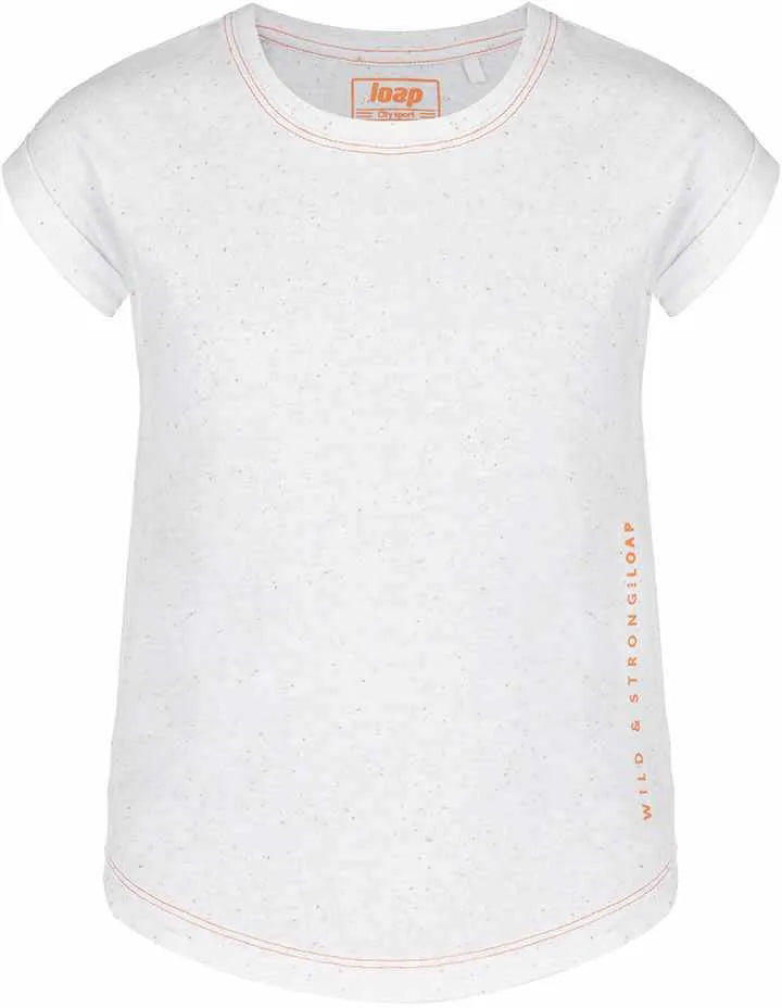T-shirt infantil Loap Bua Branco