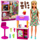 Anlily Doll Saleswoman With Drinks And Snacks Stand Accessories Set