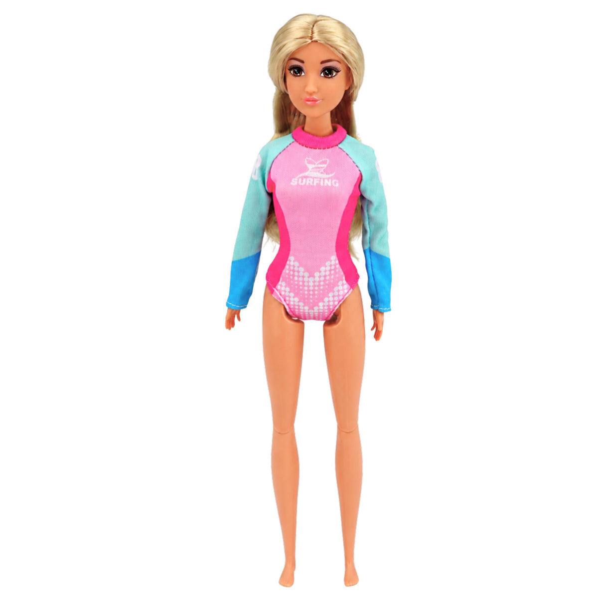 Anlily Surfer Doll I Wetsuits Weiss Le Socrú Gabhálais Clár Surfála