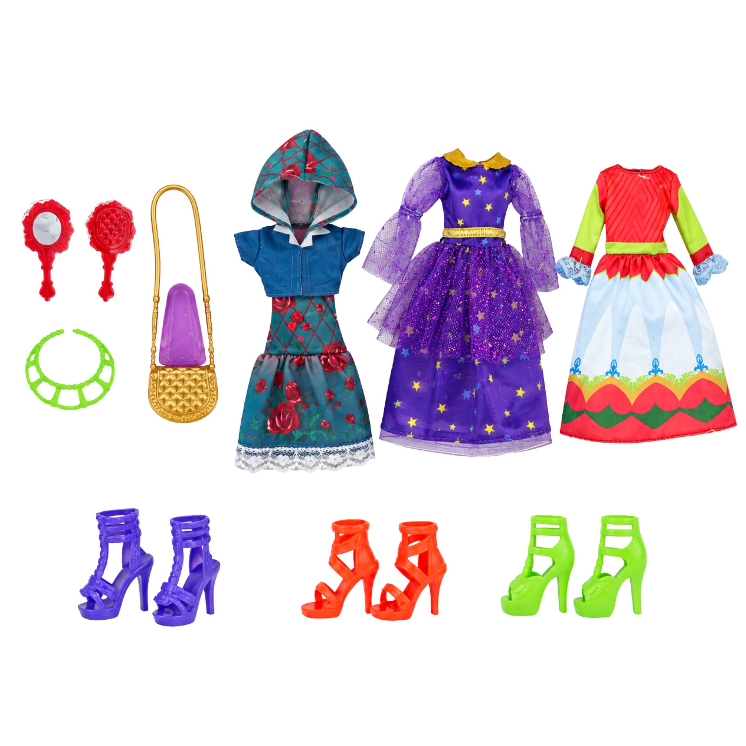 Anlily Weird Doll With Fantasy Costumes Dresses Accessories Shoes