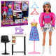 Anlily Doll Fashion Designer Clothes Sewing Machine Furniture Mannequin