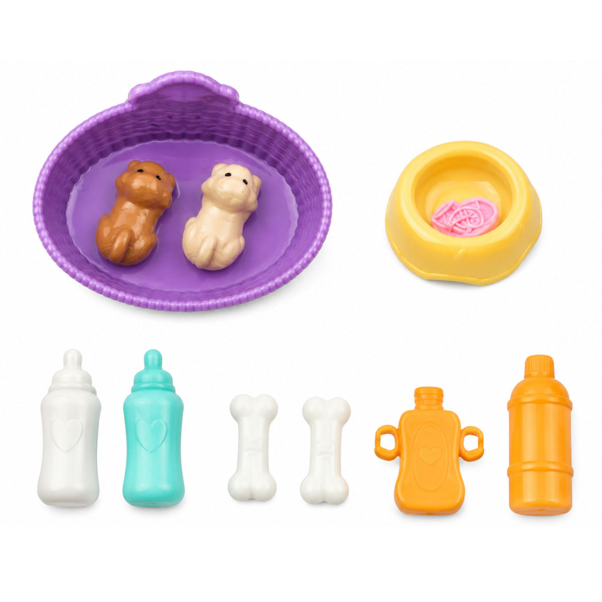 Anlily Big Dog And Puppy Doll Care Accessories Set