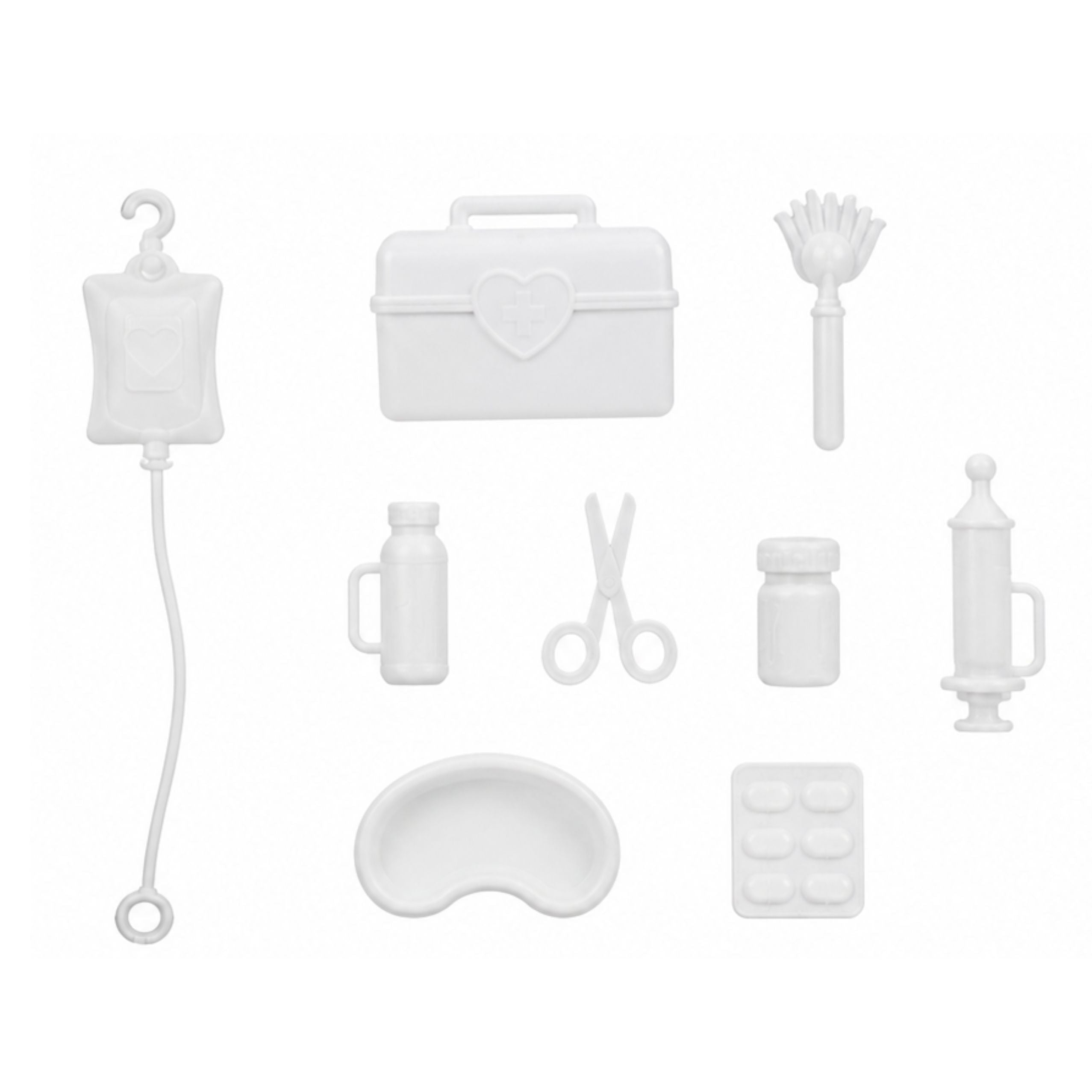 Anlily Doctor Doll Stretcher Medical Accessories Hospital Set