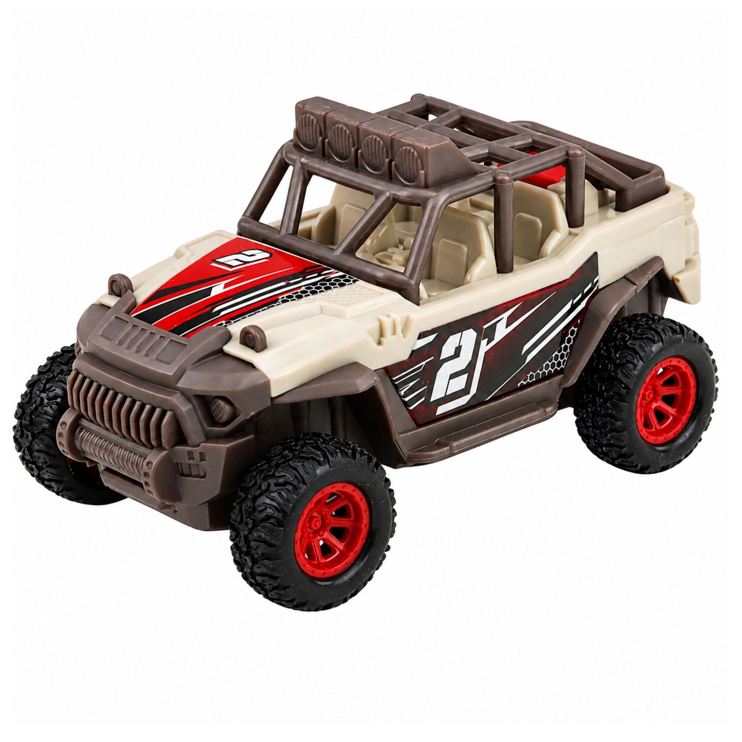 Set mit Lichtern und Geräuschen für Geländewagen, 2-tlg.
