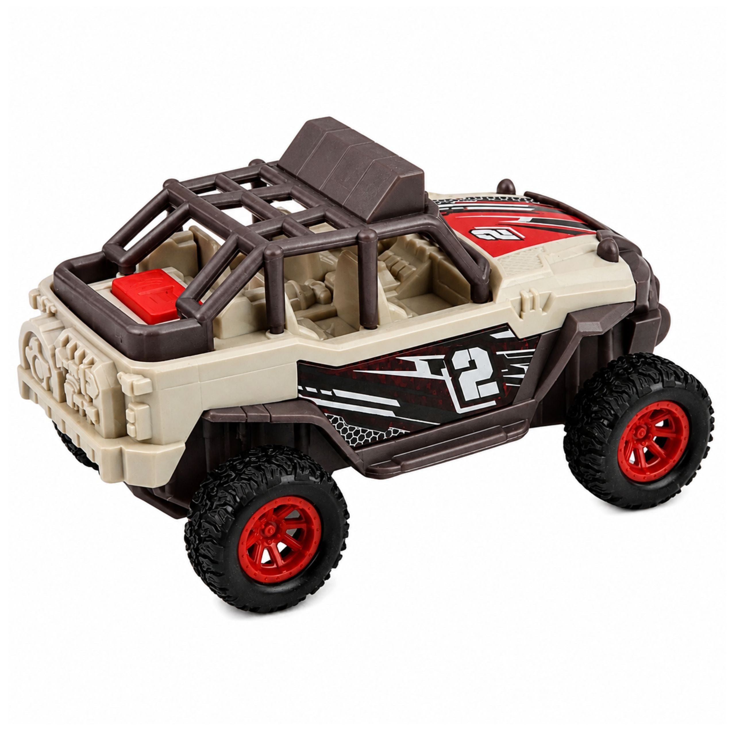 Set mit Lichtern und Geräuschen für Geländewagen, 2-tlg.