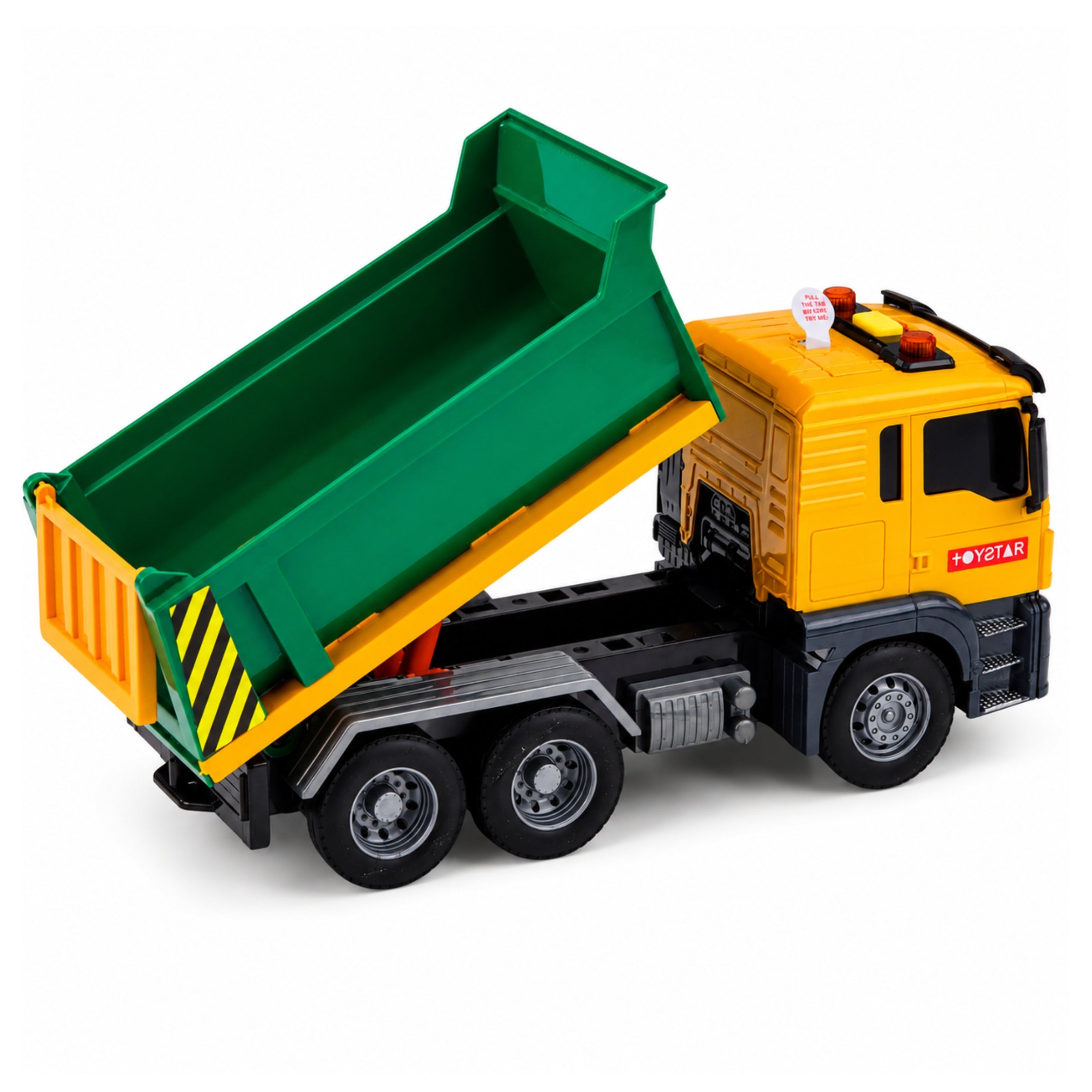 Construction Truck Tipper Tipper Opening Tail Lights Sounds 1:14