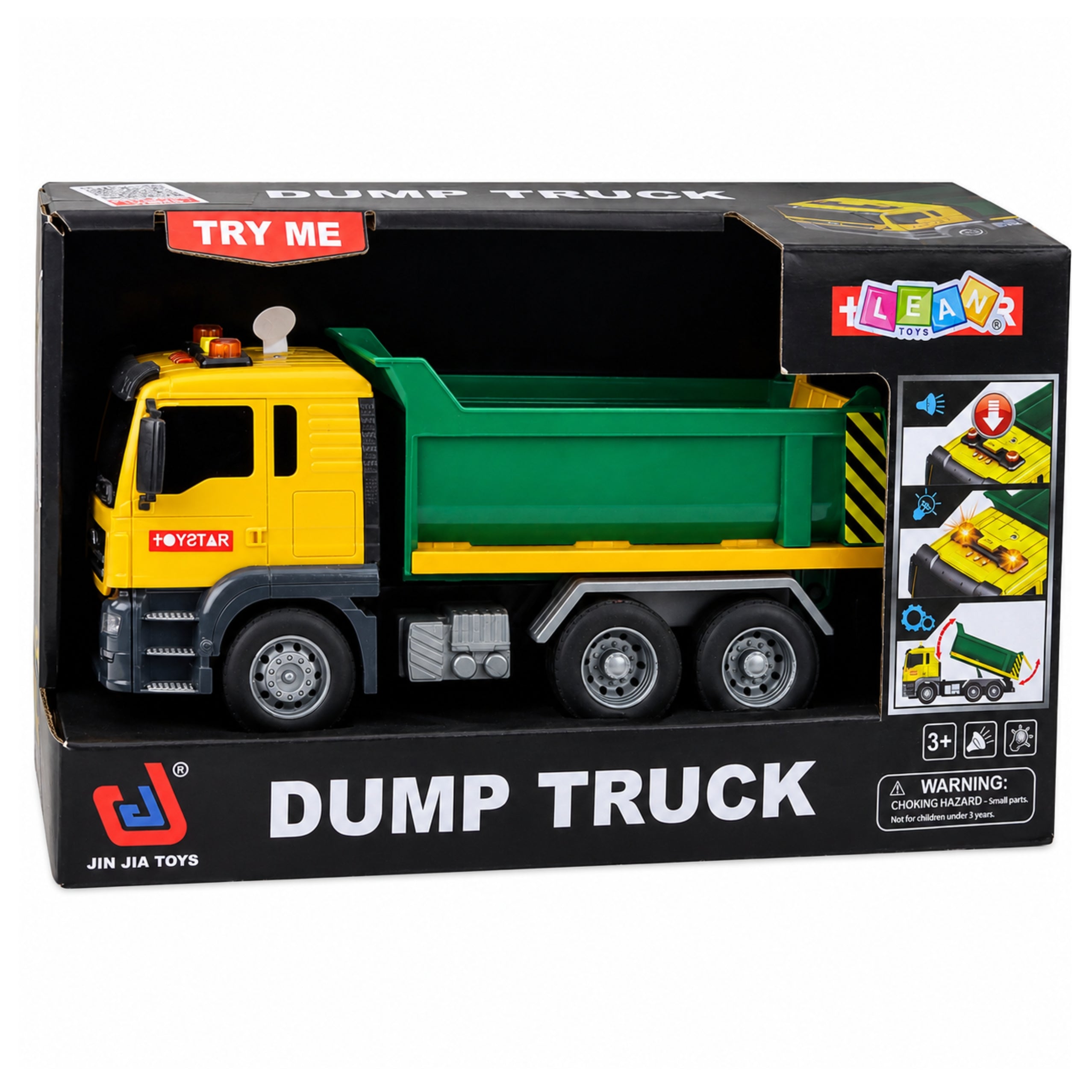 Construction Truck Tipper Tipper Opening Tail Lights Sounds 1:14