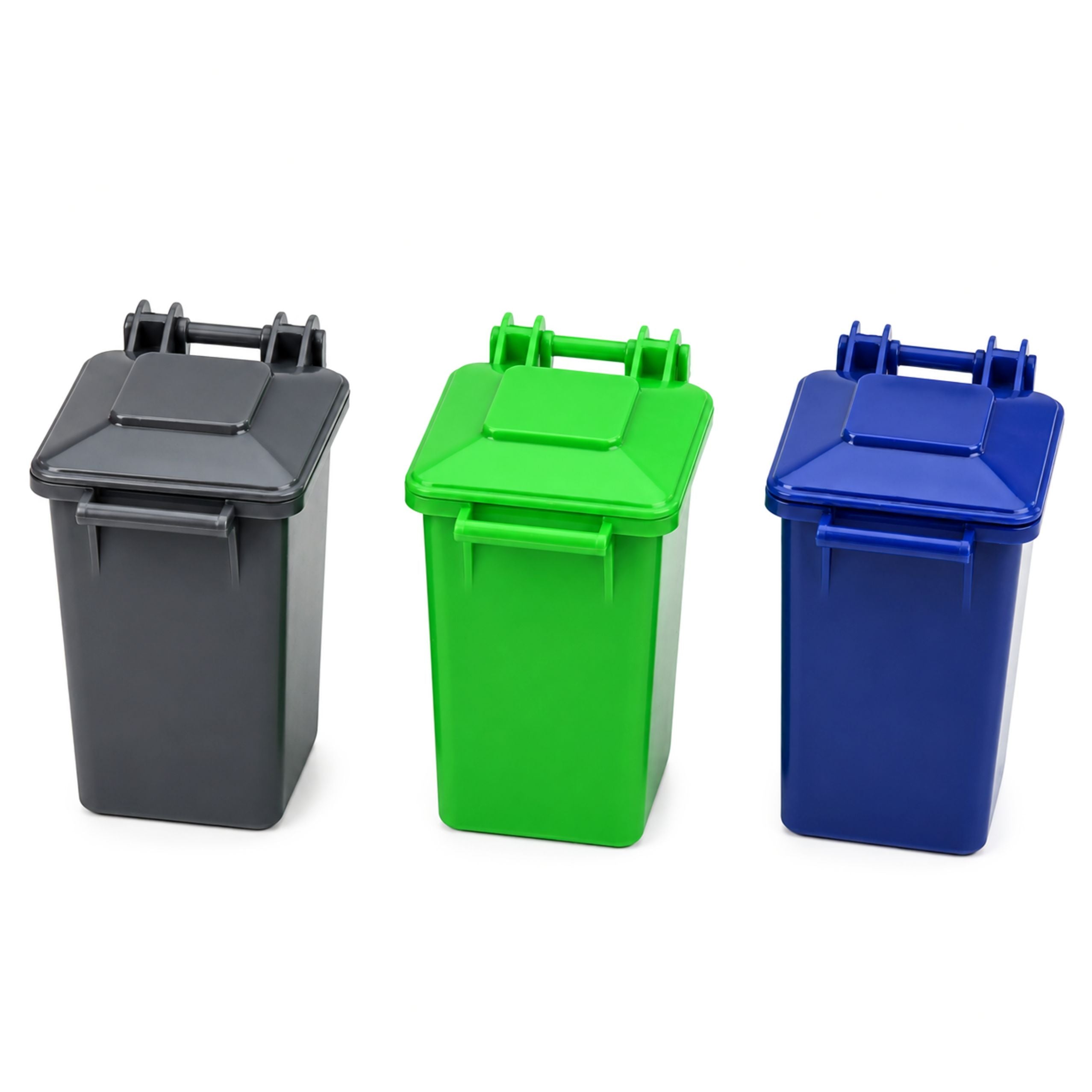Garbage Truck Garbage Cans Lights Sounds Orange