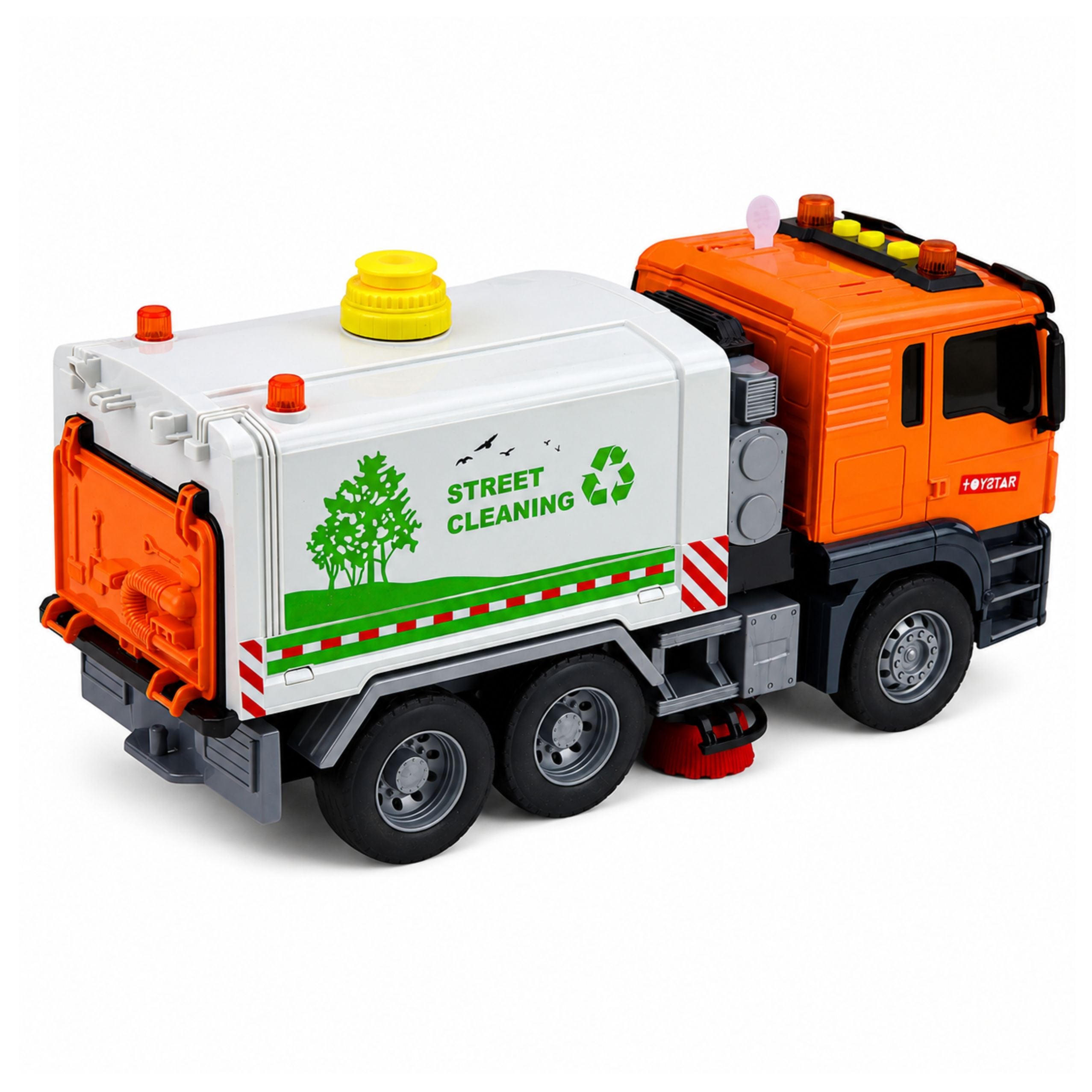 Street Sweeper Truck Water System Hose Water Spray Lights Sound