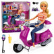 Anlily Traveler Doll On Scooter Brillen-Telefonhalter-Zubehör