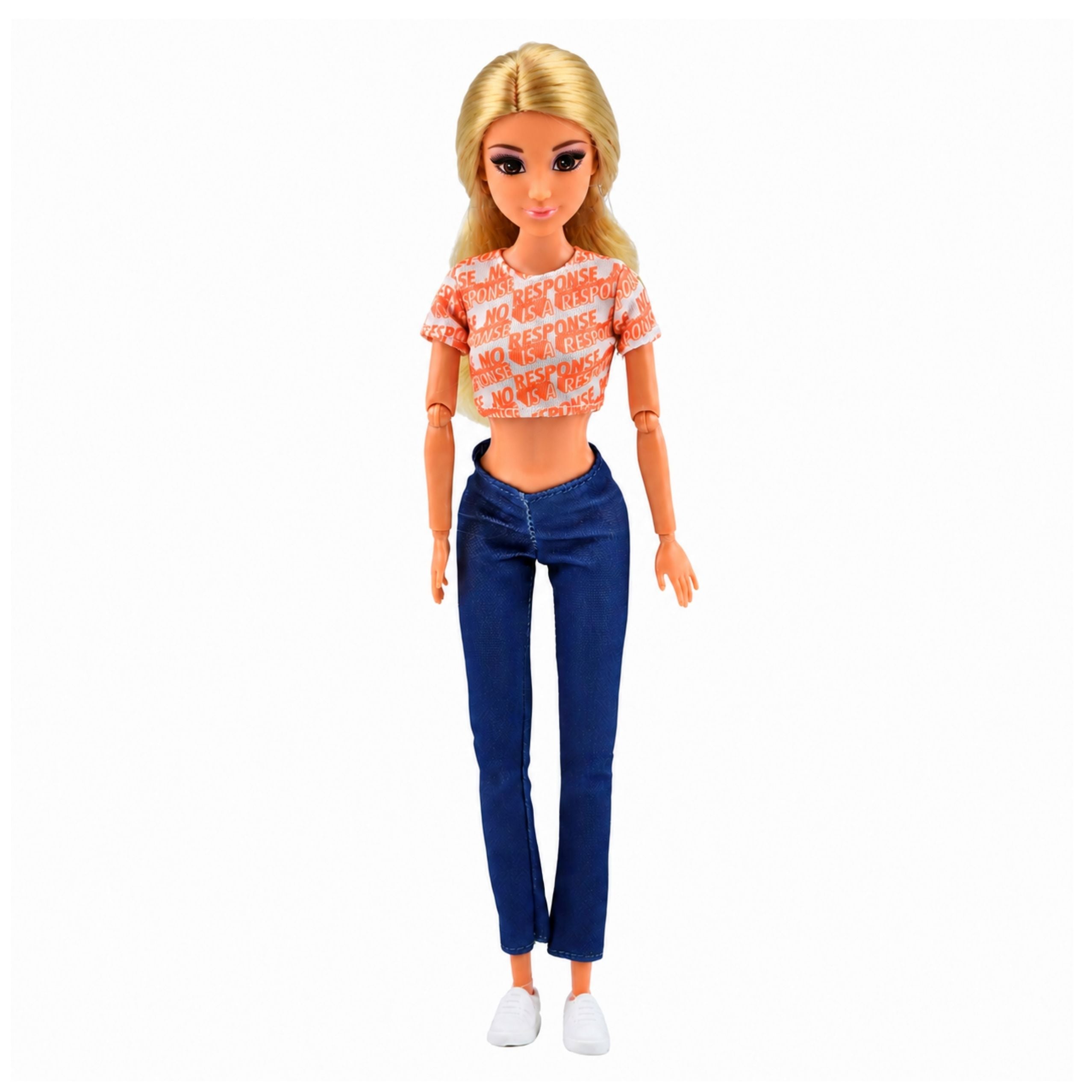Anlily Traveler Doll On Scooter Glasses Phone Holder Accessories
