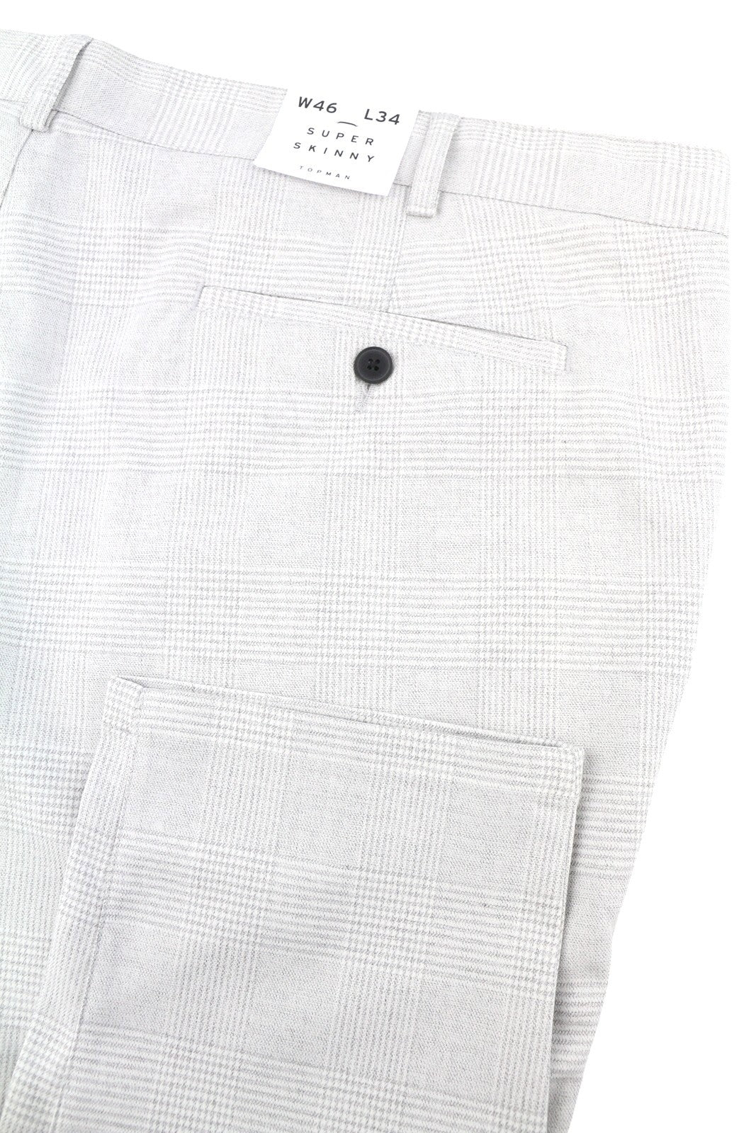 Pantalon en polyester gris