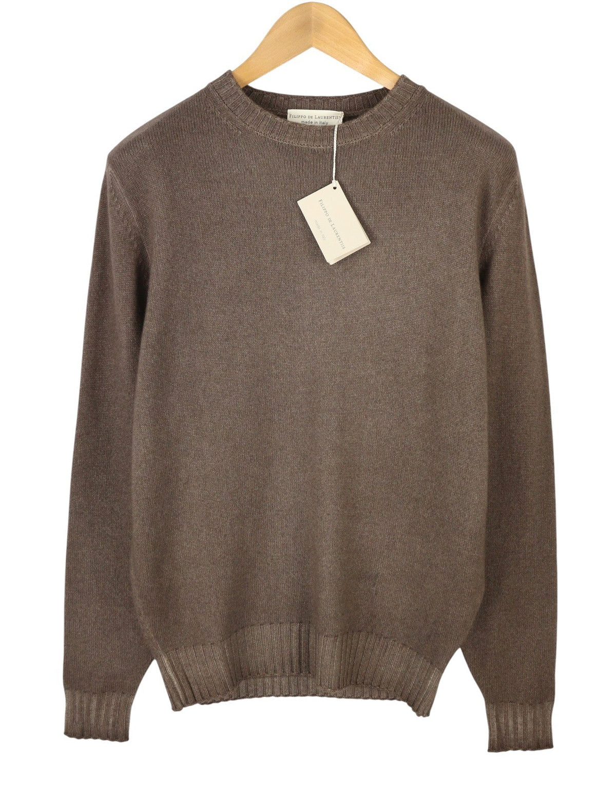 Beige striktrøje