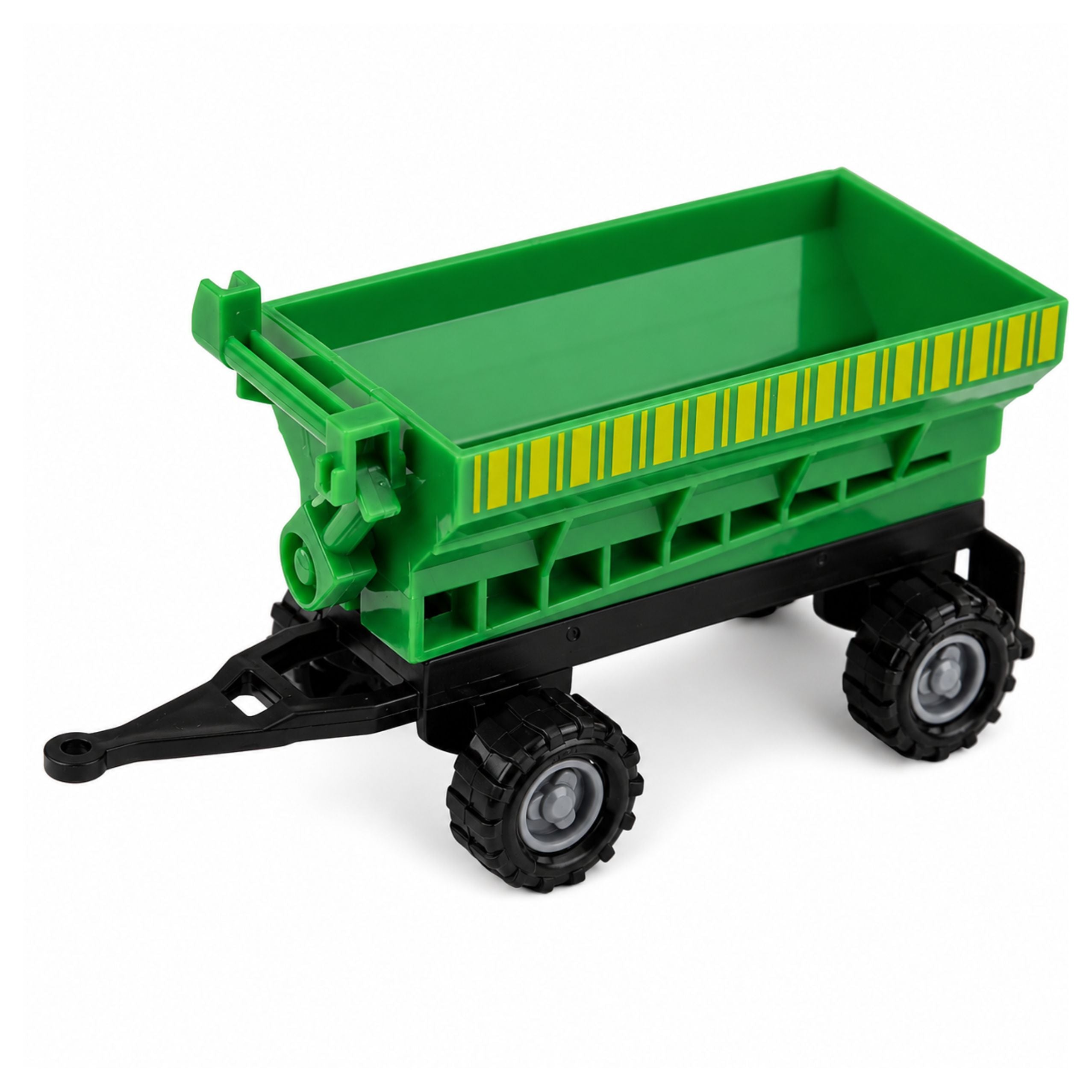 Set Of Agricultural Vehicles Tractor Forage Harvester Tanker Spreader 1:68 4 Pcs.