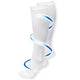 Miracle Socks - Compressiekousen - S/m Weiß