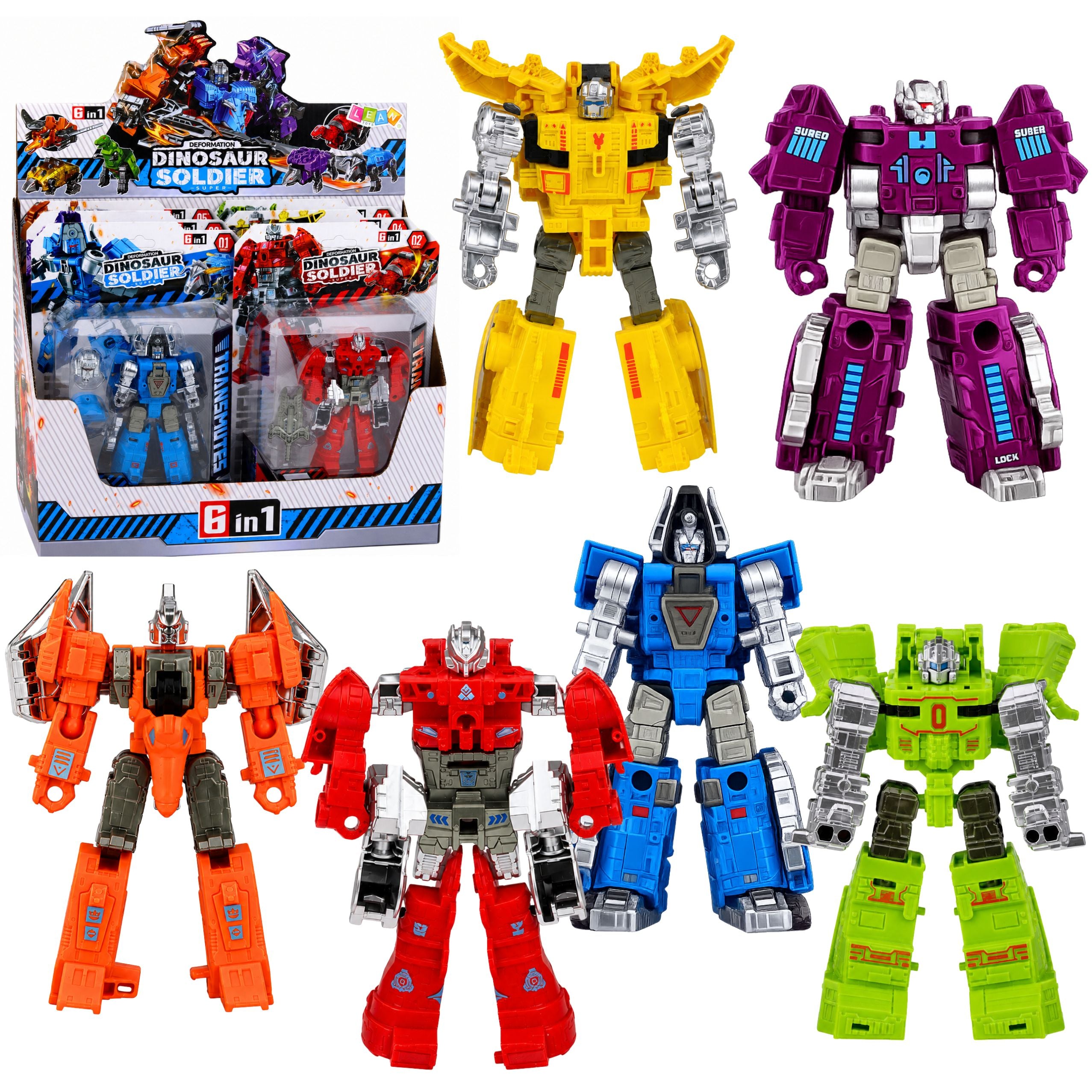 Robot Dinosaur 2in1 Changing Movable Elements Mix Figure