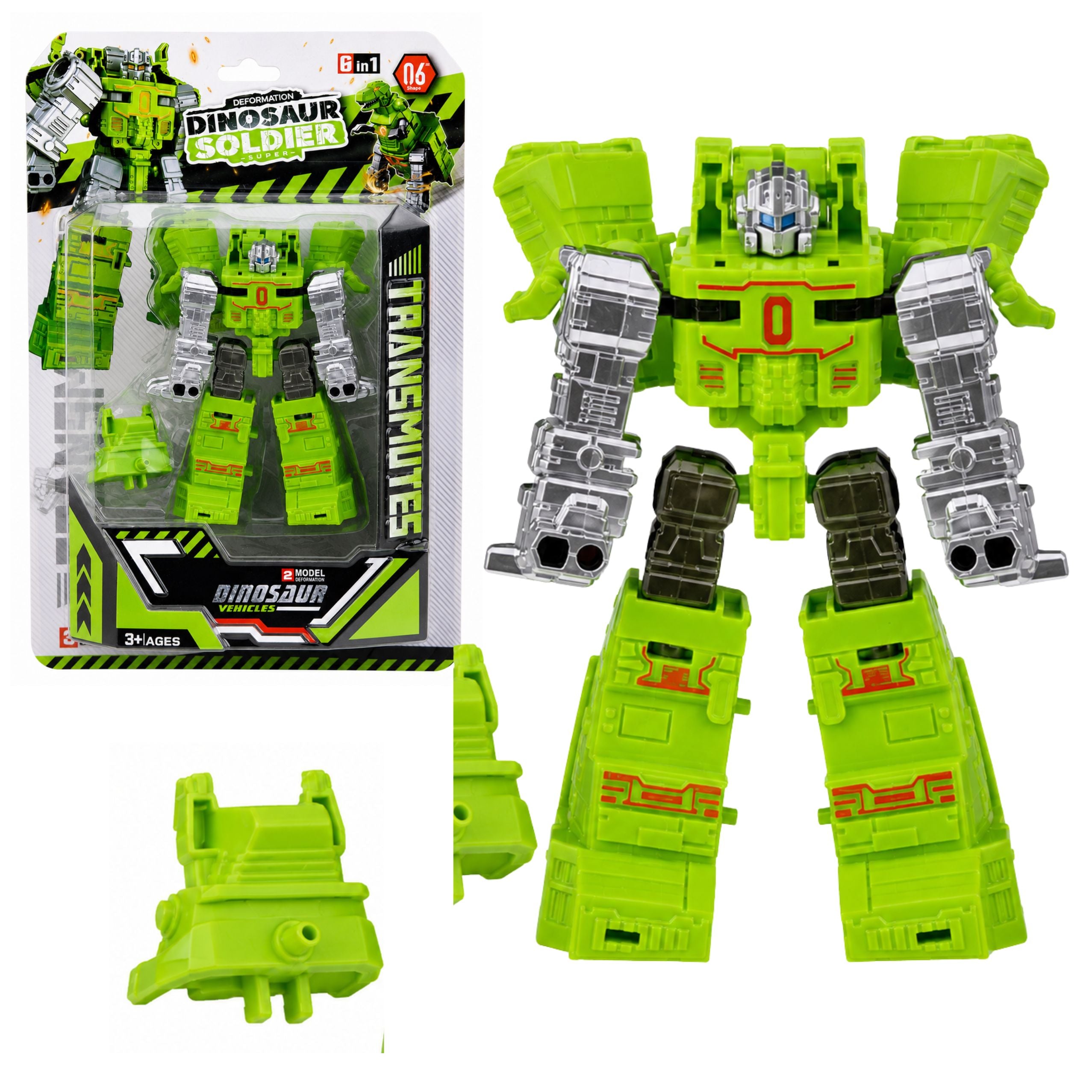 Robot Dinosaur 2in1 Changing Movable Elements Mix Figure