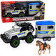 Police Off-road Vehicle Horse Trailer Lights Sounds Set