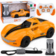 Modern Remote Controlled Car Rc Light Station Smoke Orange 1:16