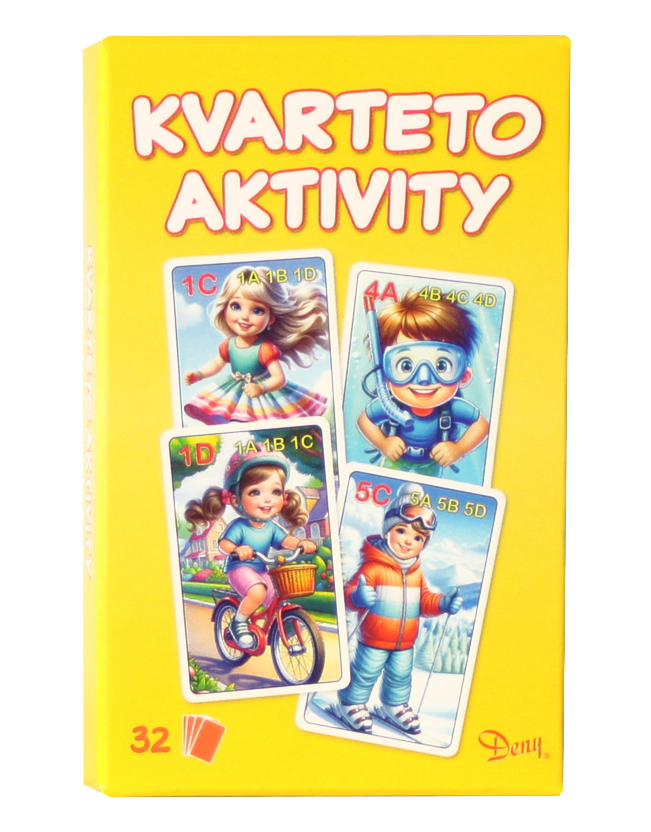 Tarjetas de actividades del cuarteto