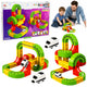 Magnetic Track With Electric Train 3d Creative Construction 67 Pcs.