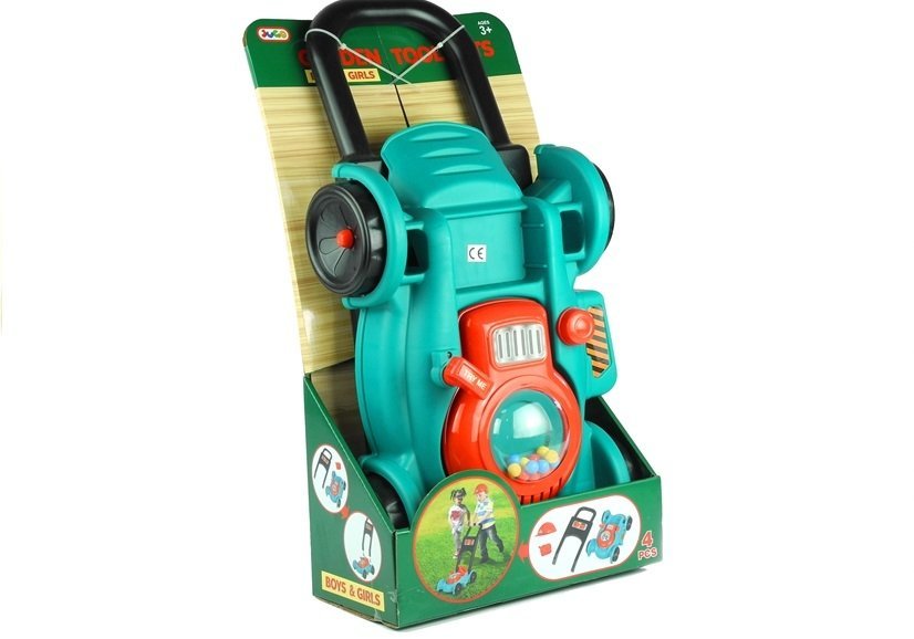 Little Gardener Set With Mower & Helmet