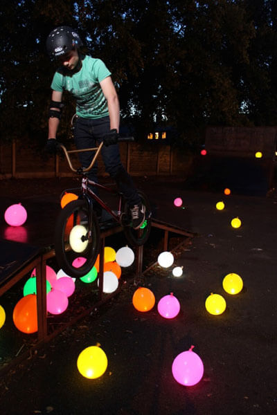 Led Balloon Shining 5 Pcs Mix 30 Cm