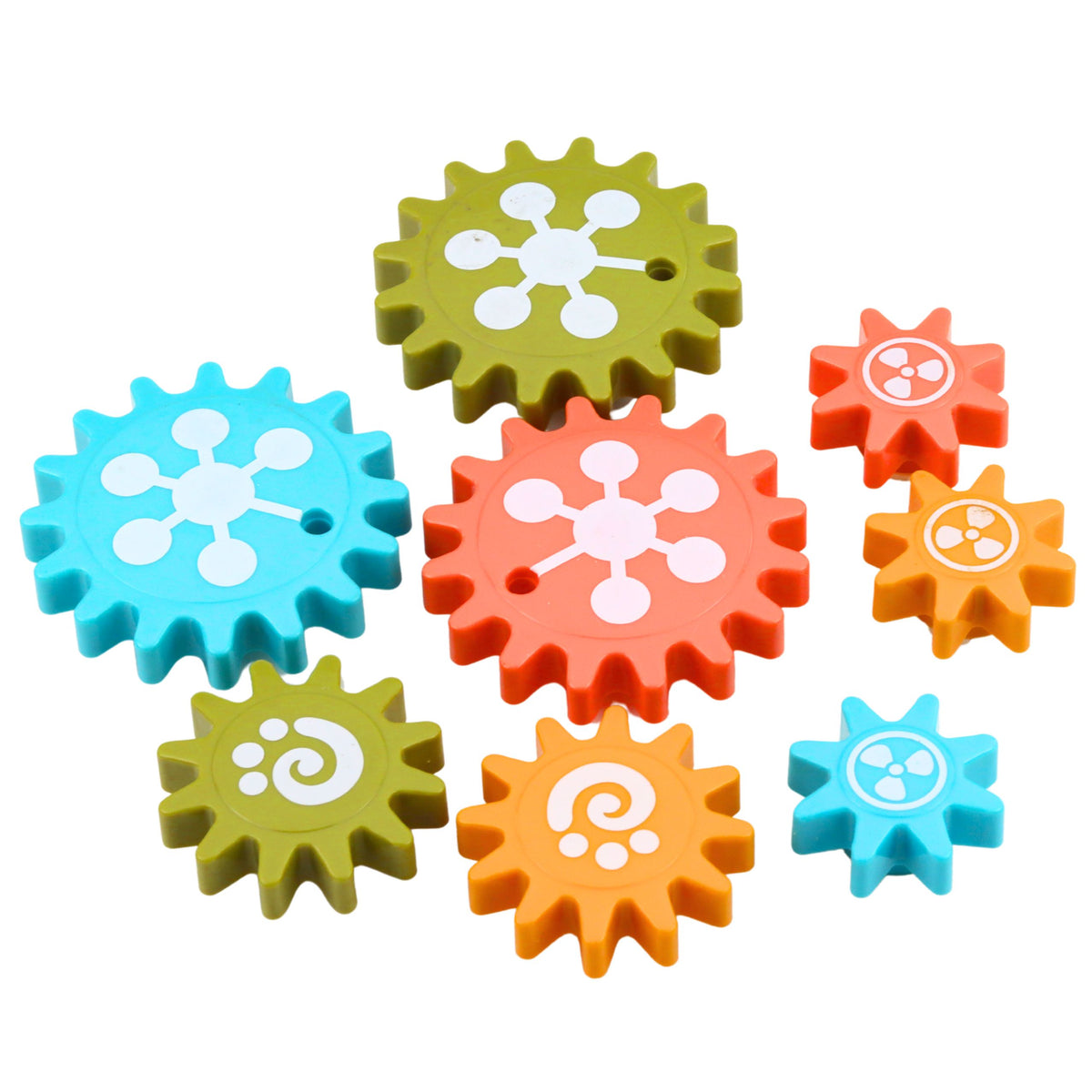 Kreativt Geometrisk Puslespil Mosaik Gears Puslespil 25 Stk.