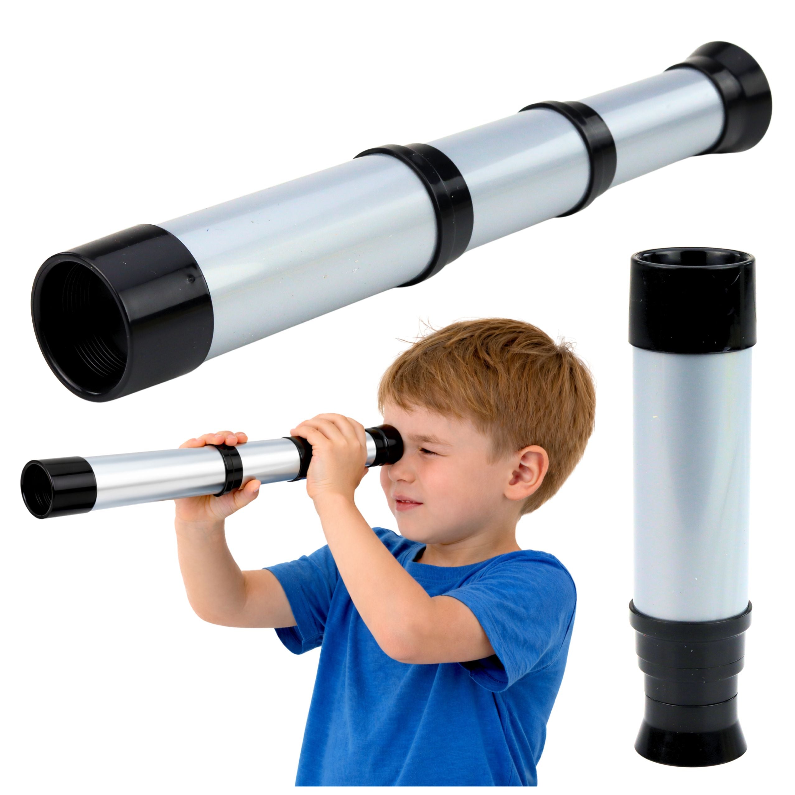 Pirate Telescope Adjustable Telescope Magnification 12 X 30 Mm