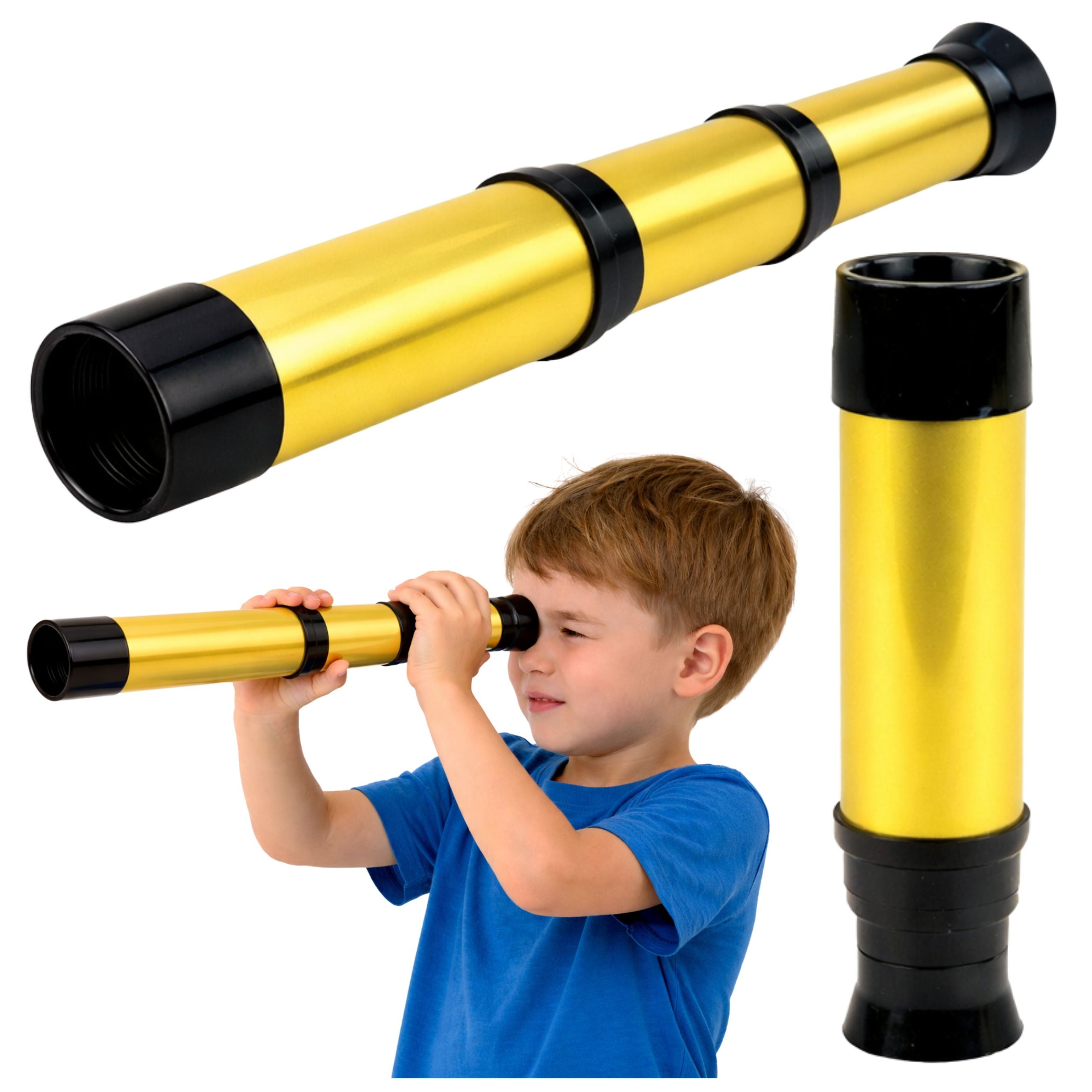 Pirate Telescope Adjustable Telescope Magnification 12 X 30 Mm