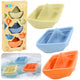 Set Of Rubber Boats For Bathing Fun For Toddlers Pastel 3 Pcs.