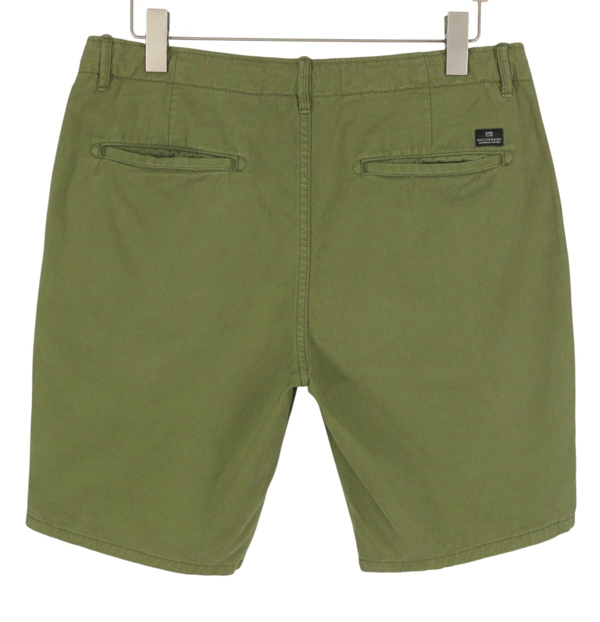 Pantaloni scurți din bumbac verde