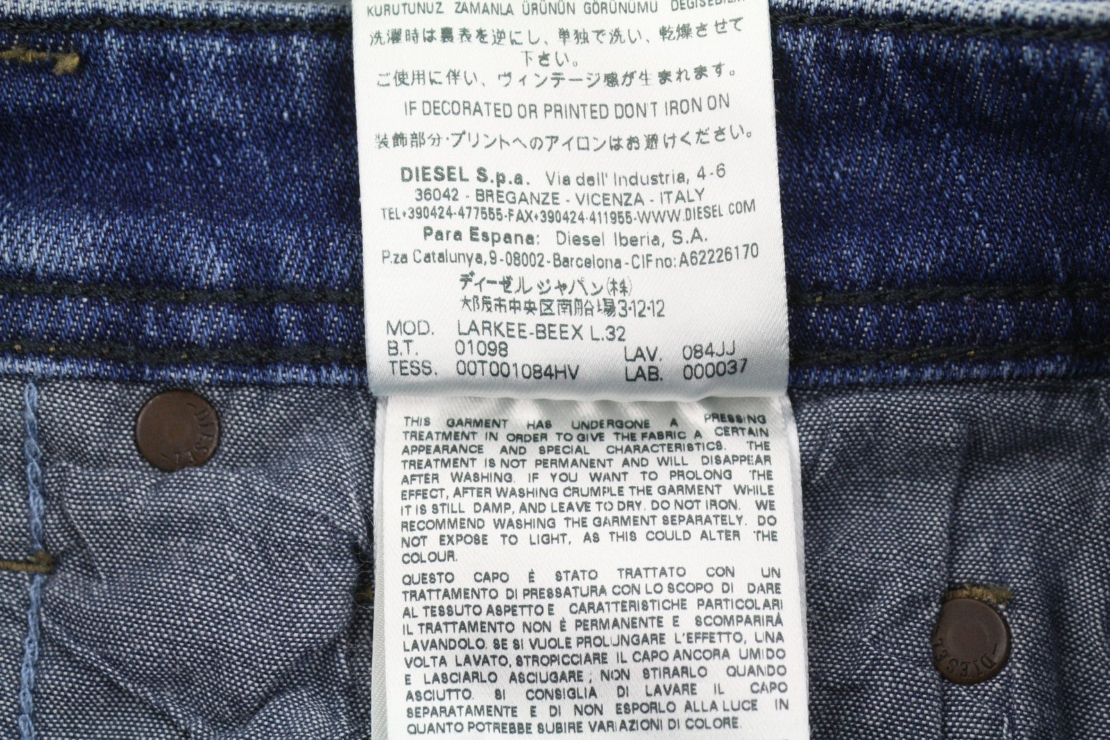 Jeans Larkee-beex 084jj