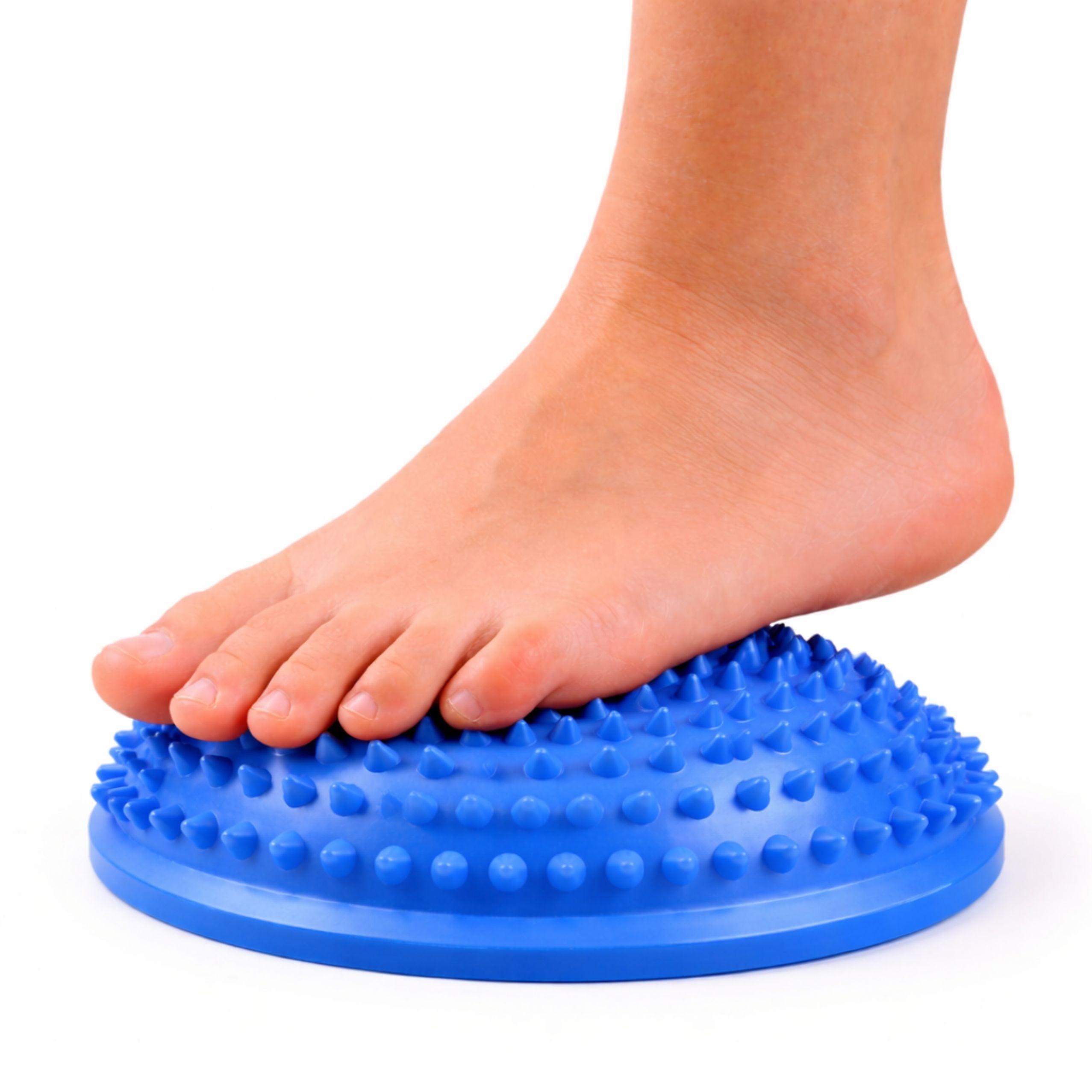 Sensory Hemisphere For Massage And Balance Exercises Blue 16 Cm